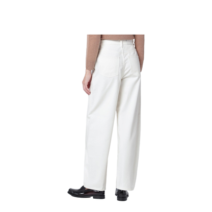 White Cotton Trousers