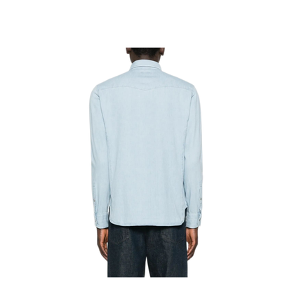 MAYFEYR - Tom Ford - Denim Chambray Western Shirt - HDS001FMC315UAN