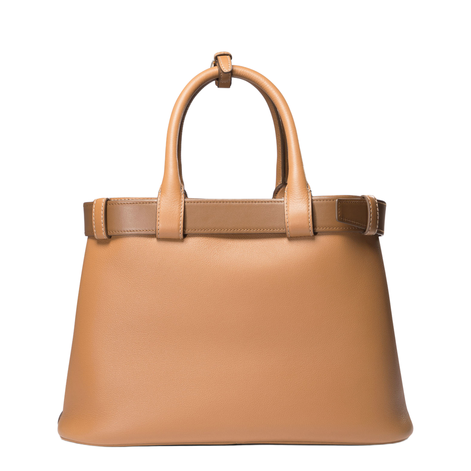 Buckle Medium Shoulder Bag with Belt