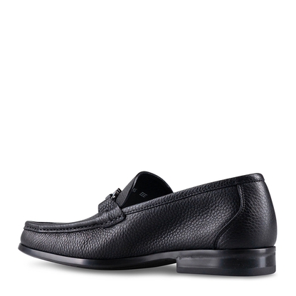 MAYFEYR - Ferragamo - Grained Leather Gancini Loafers - 0293920642848