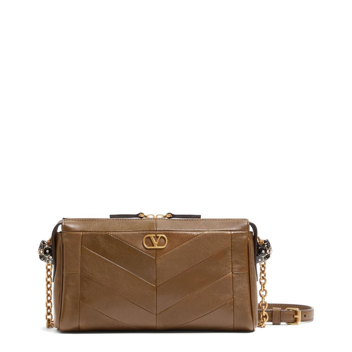 Panthea Small Leather Shoulder Bag