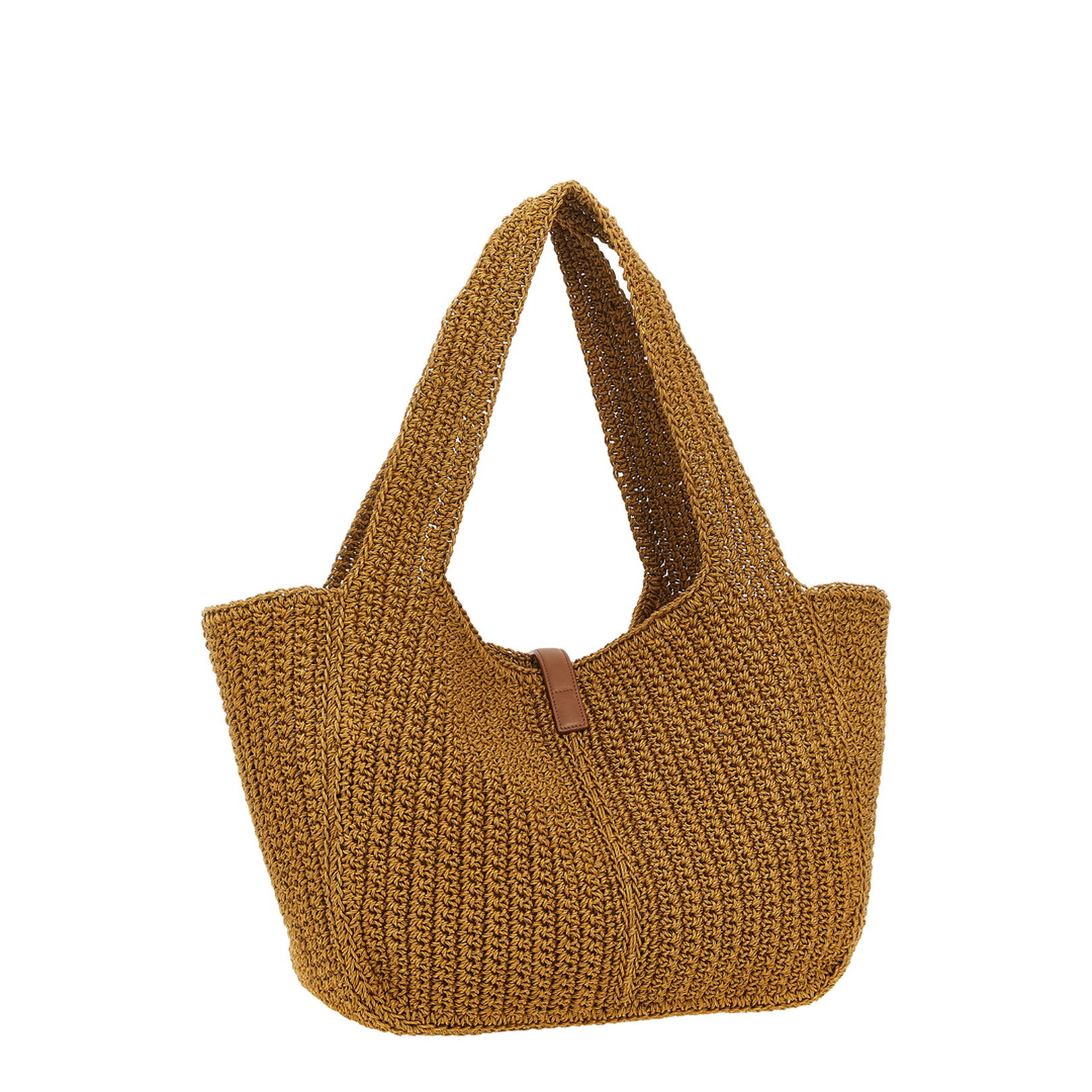 Tote in Cord and Leather