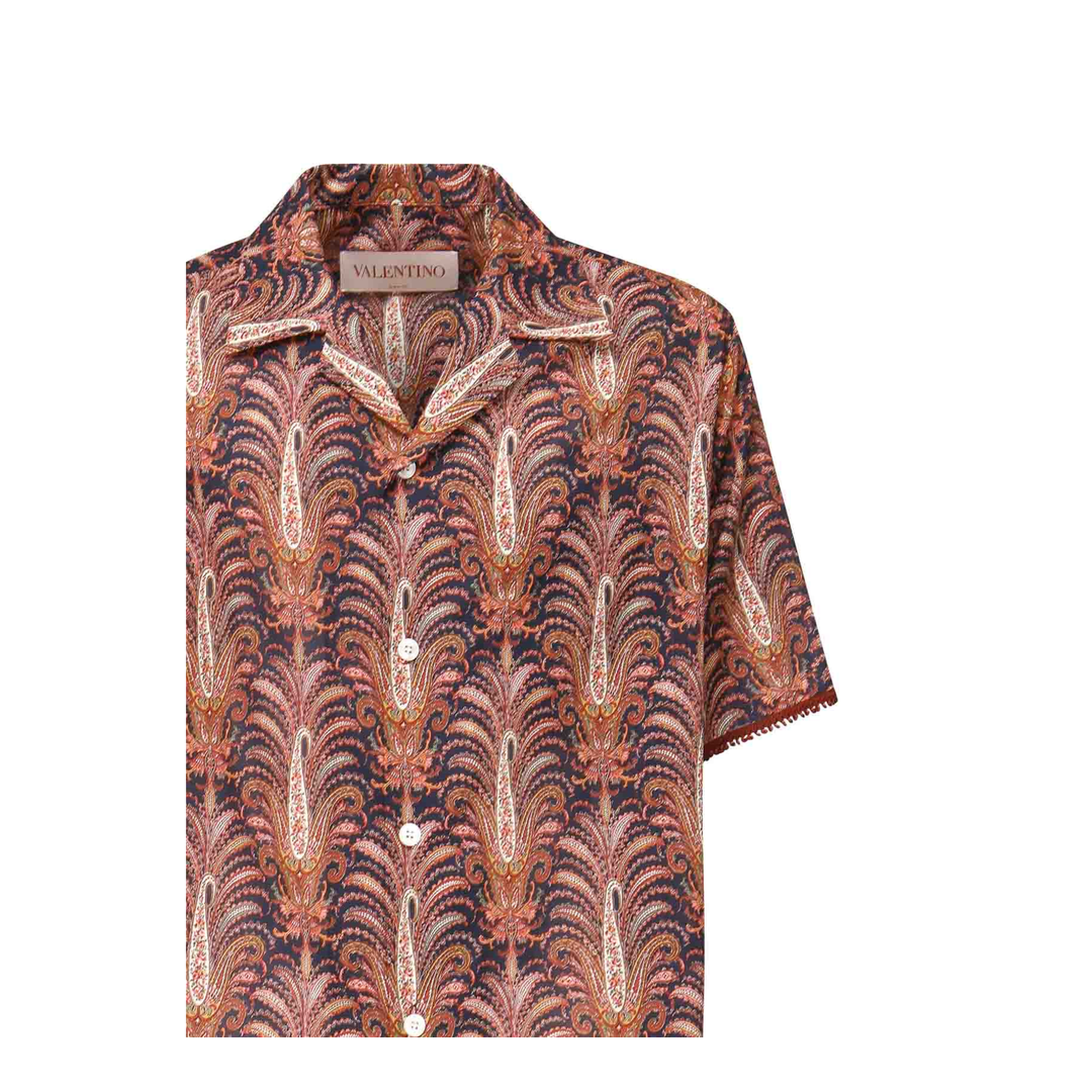 Cotton Shirt With Graphic Print