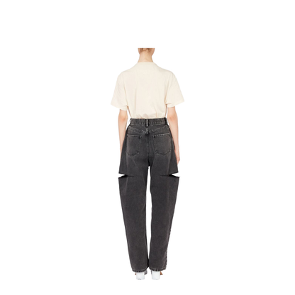Jeans Con Dettaglio Cut Out