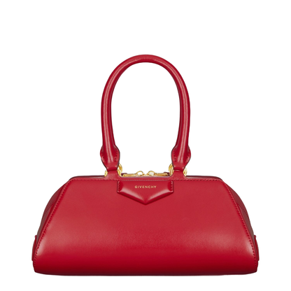 Mini Antigona East-West Bag in Box Leather