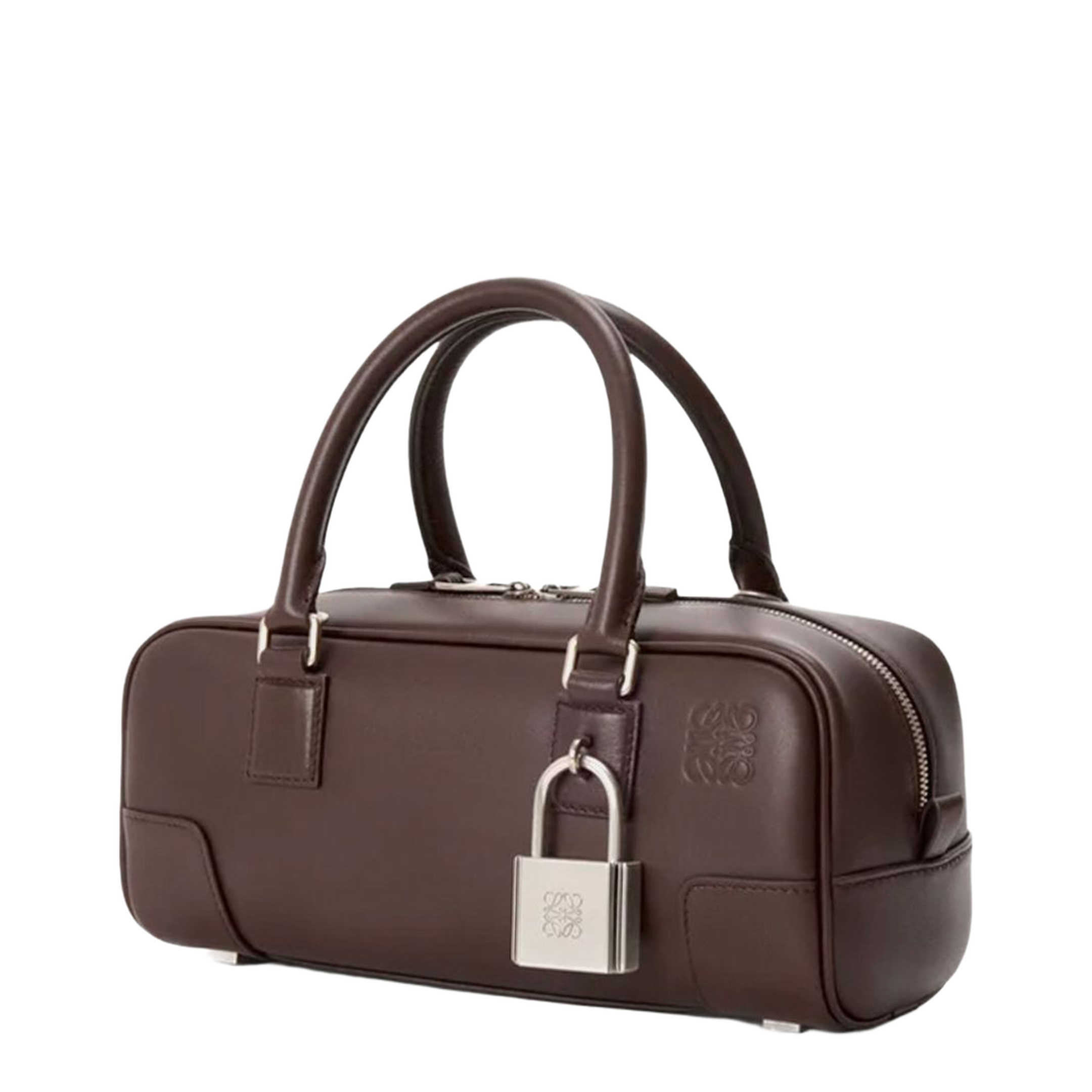 Amazona 23 Cropped Leather Shoulder Bag - Brown