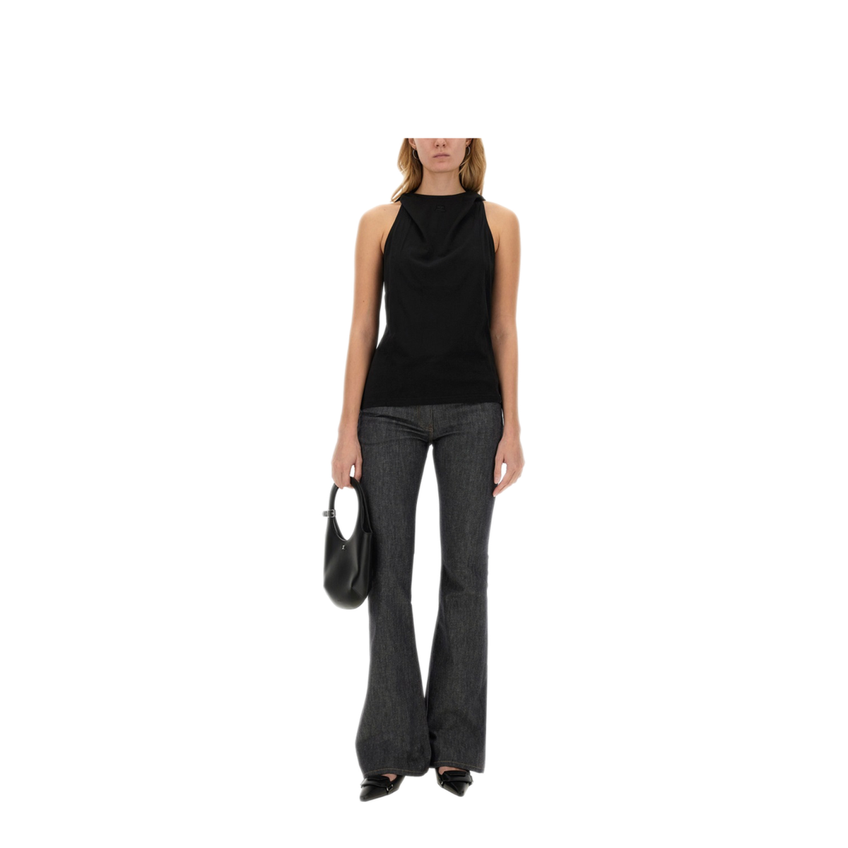 MAYFEYR - Courreges - Tops With Logo - 424JDE091JS01759999