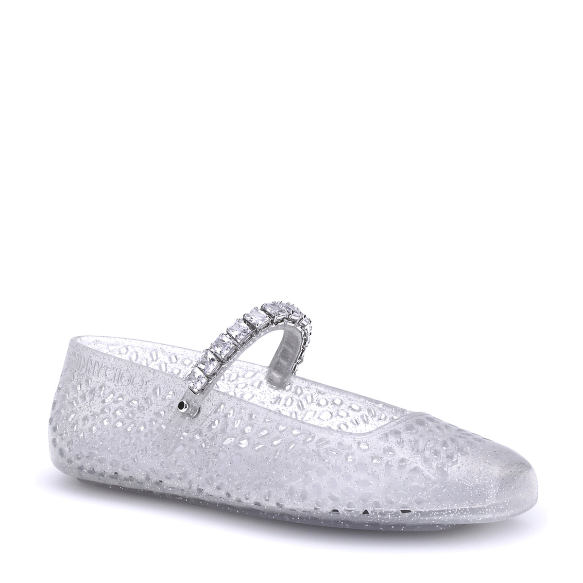 MAYFEYR - Jimmy Choo - Jelly Ballerinas - J000176685CLEARSILVE