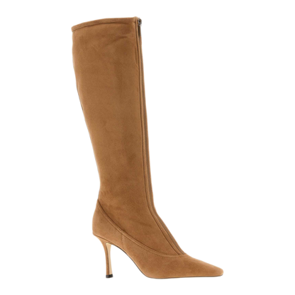 MAYFEYR - Jimmy Choo - Camel Suede Jozi Boots - JOZIKB85VSGTOFTED