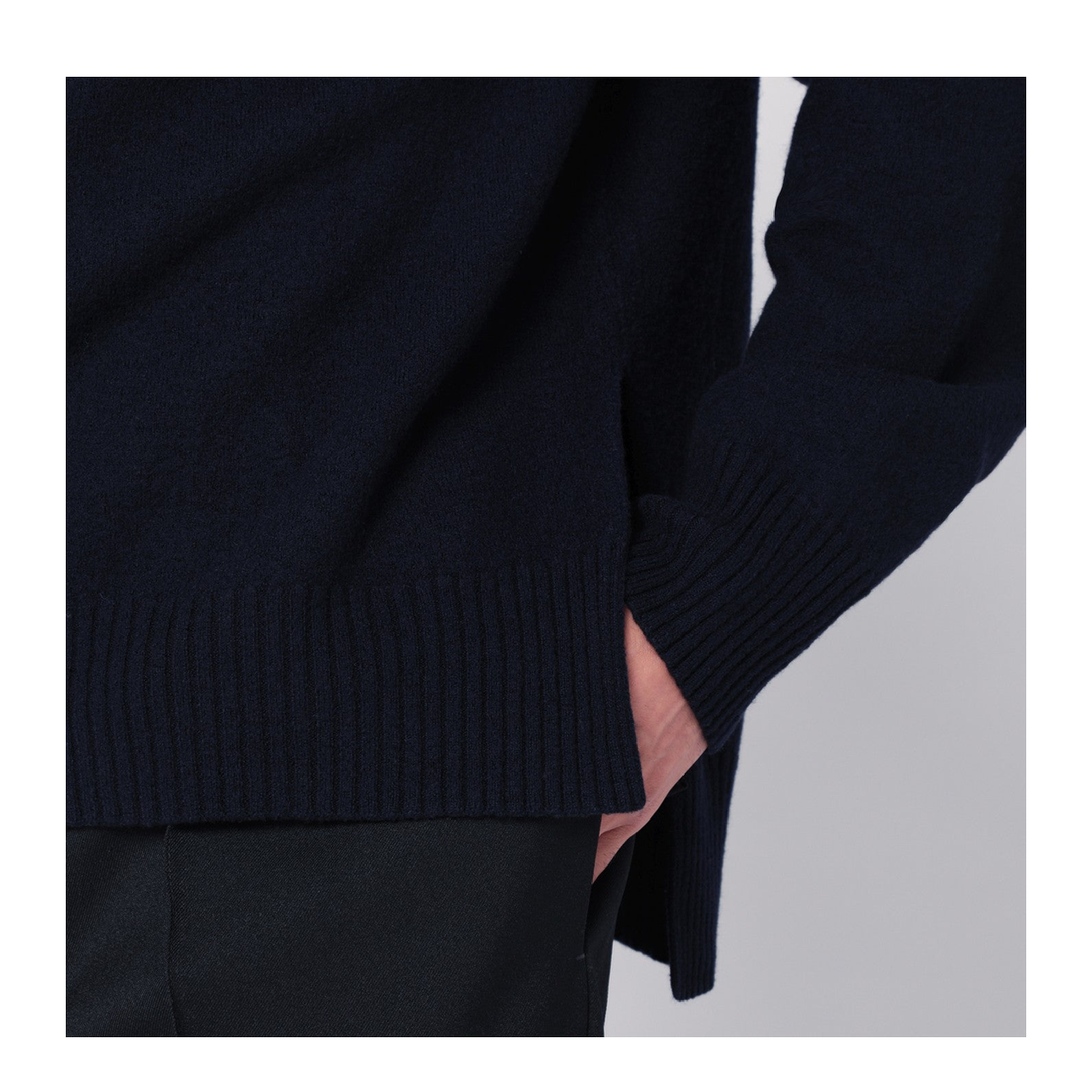Crew-neck Wool Sweater