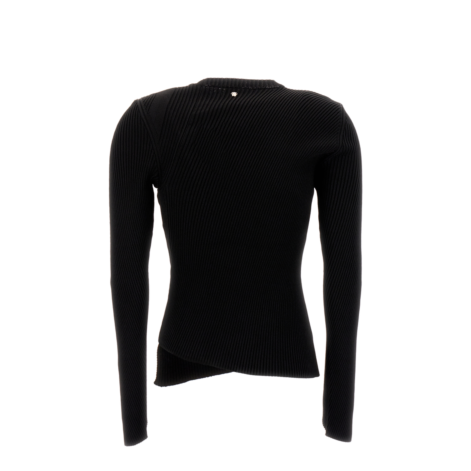 Black Viscose Blend Sweater