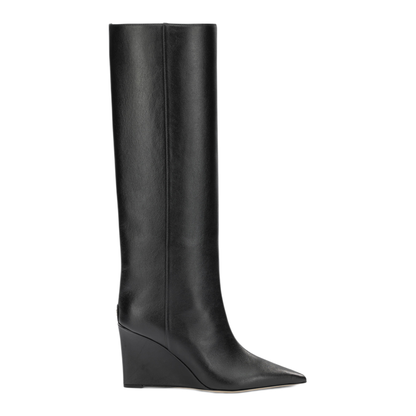 MAYFEYR - Jimmy Choo - Blake 85Mm Knee High Boots - BLAKEKB85SQMBLACK