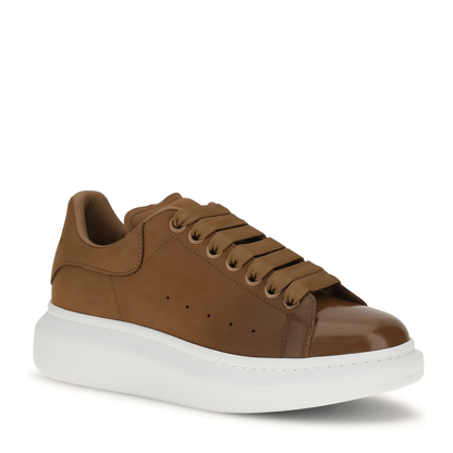 MAYFEYR - Alexander Mcqueen - Oversized Sneakers In Leather - 553680WIAKR2000