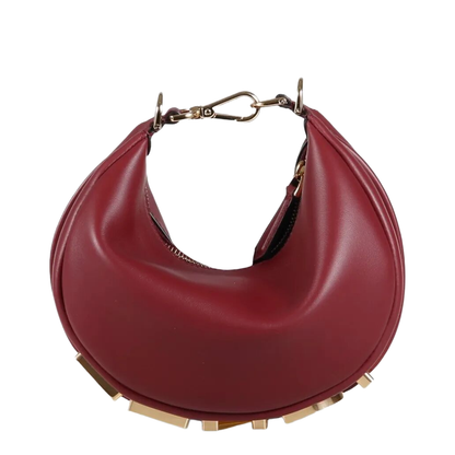 Mini Handbag Leather Red