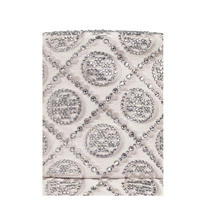 Hat with Shimmering Appliqués