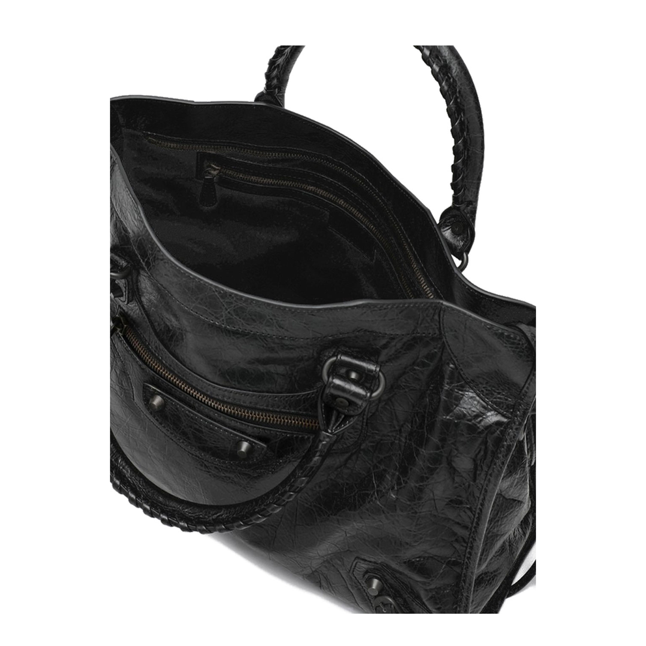 MAYFEYR - Balenciaga - City Medium Bag In Arena Leather - 8657602ACFH