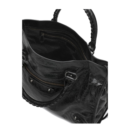 MAYFEYR - Balenciaga - City Medium Bag In Arena Leather - 8657602ACFH