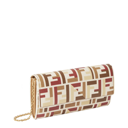 Roma Continental With Chain Fabric Multicolour