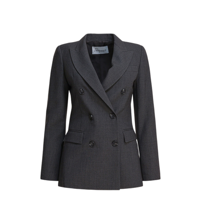 MAYFEYR - Semper - Double Breasted Blazer - 38772733R625ANTRACITE