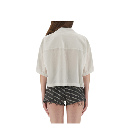 MAYFEYR -  - Striped Shirt With Embroidered Logo - 4WC3251099971