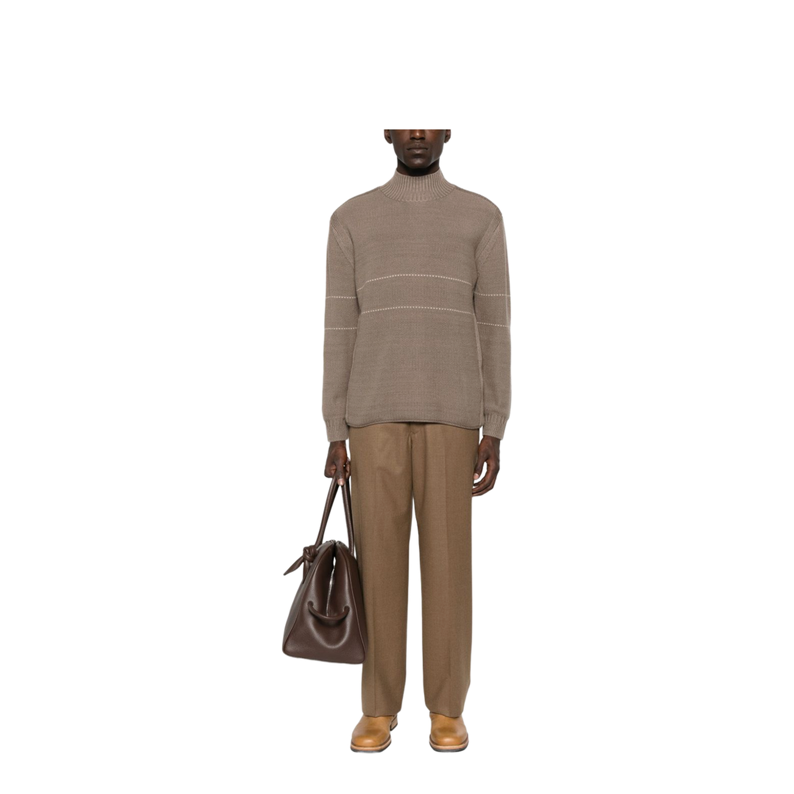 Ribbed Knit Sweater
