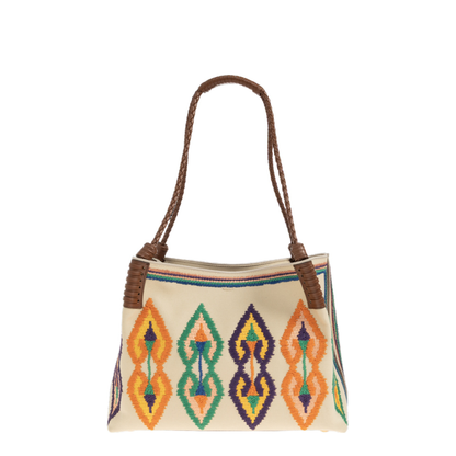Libra Medium Canvas Tote Bag - Beige