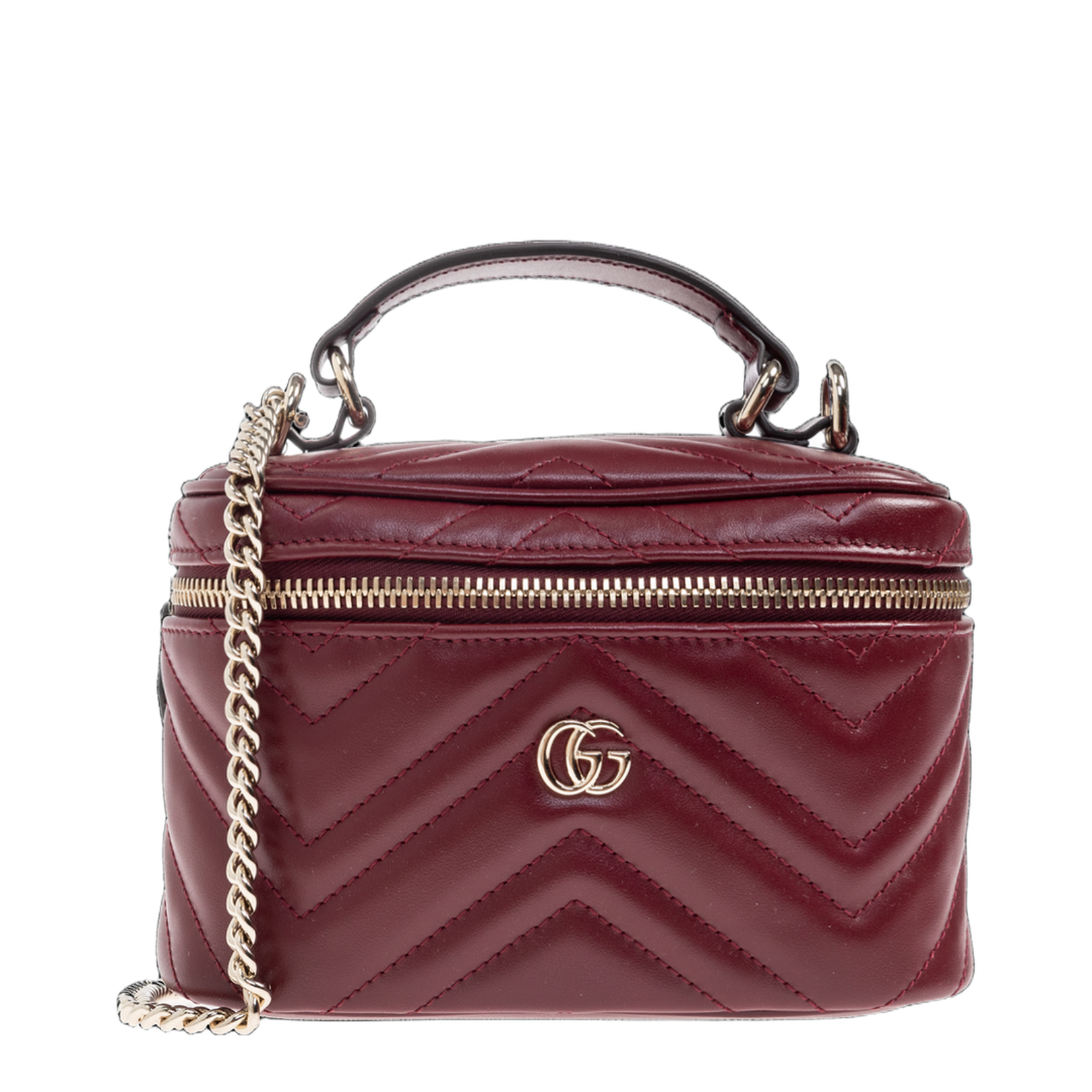 Handbag in Deep Shade of Burgundy