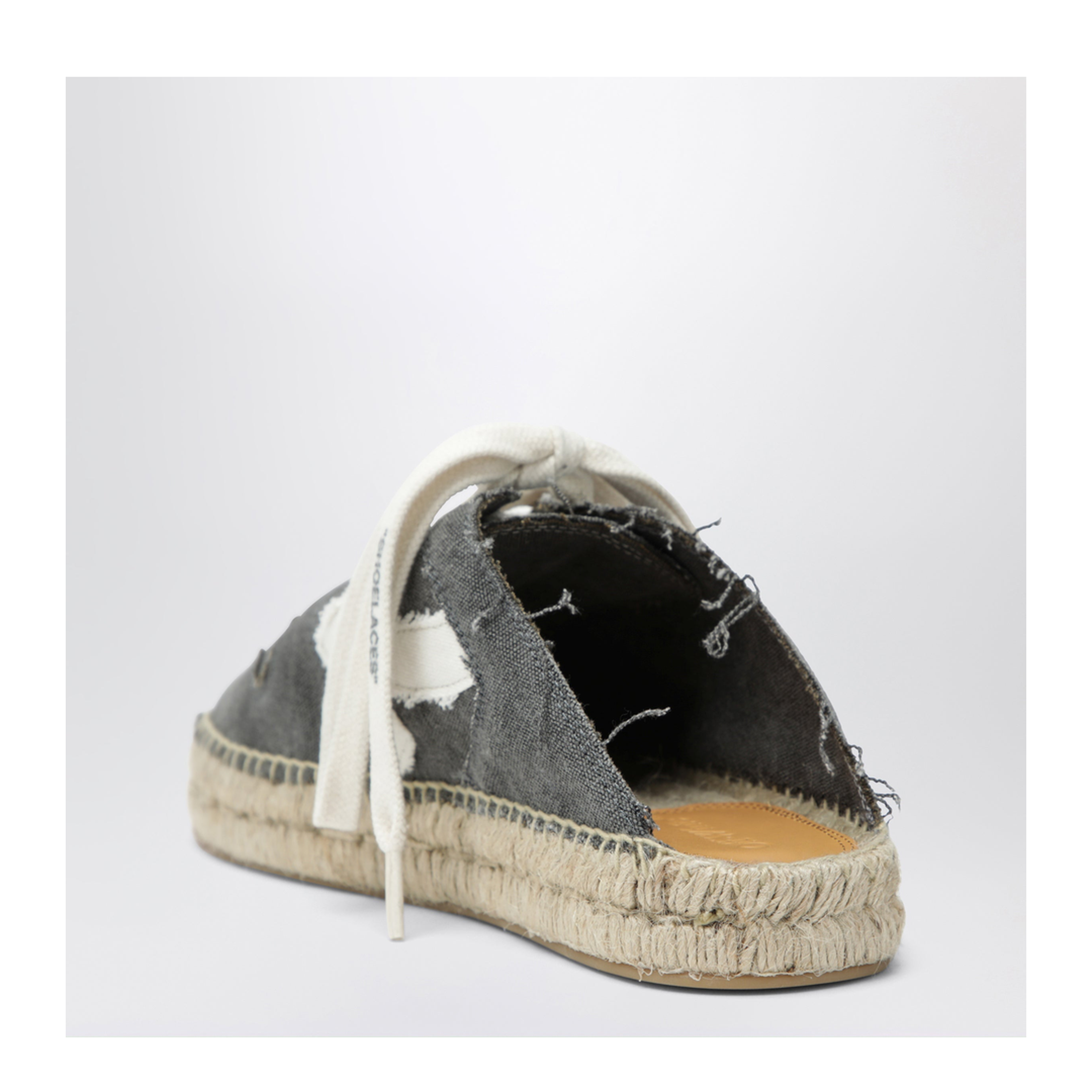 MAYFEYR -  - Black/White Arrow Espadrilles - OMIB00AS26FAB0011001