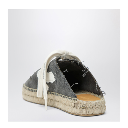 MAYFEYR -  - Black/White Arrow Espadrilles - OMIB00AS26FAB0011001