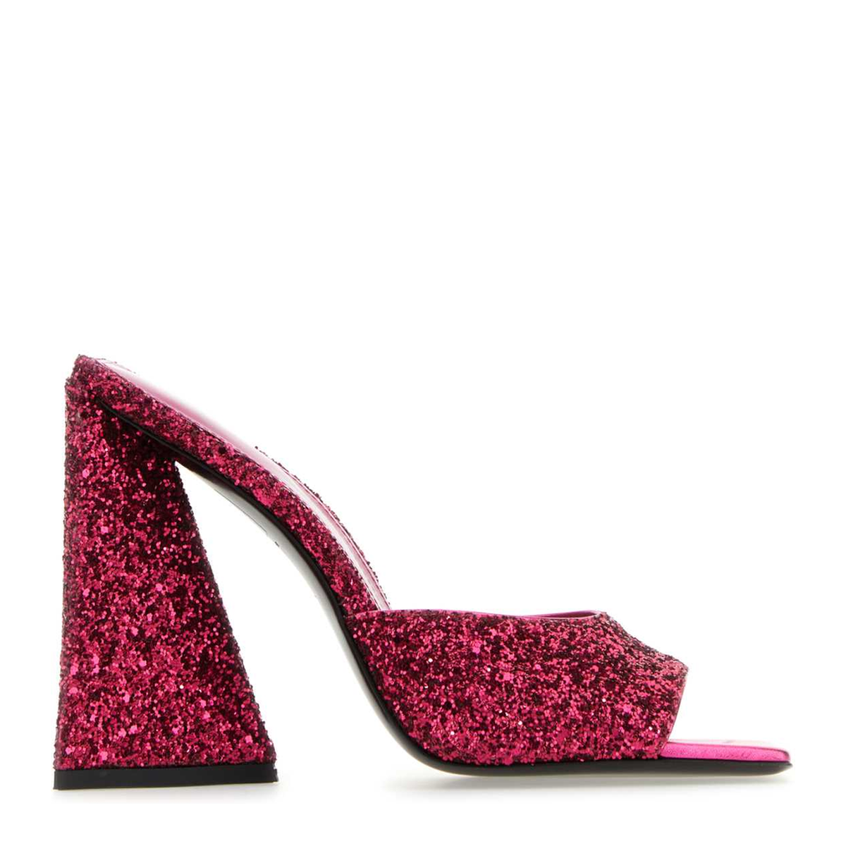MAYFEYR - The Attico - Fuchsia Glitter Sandals - 227WS000G001008