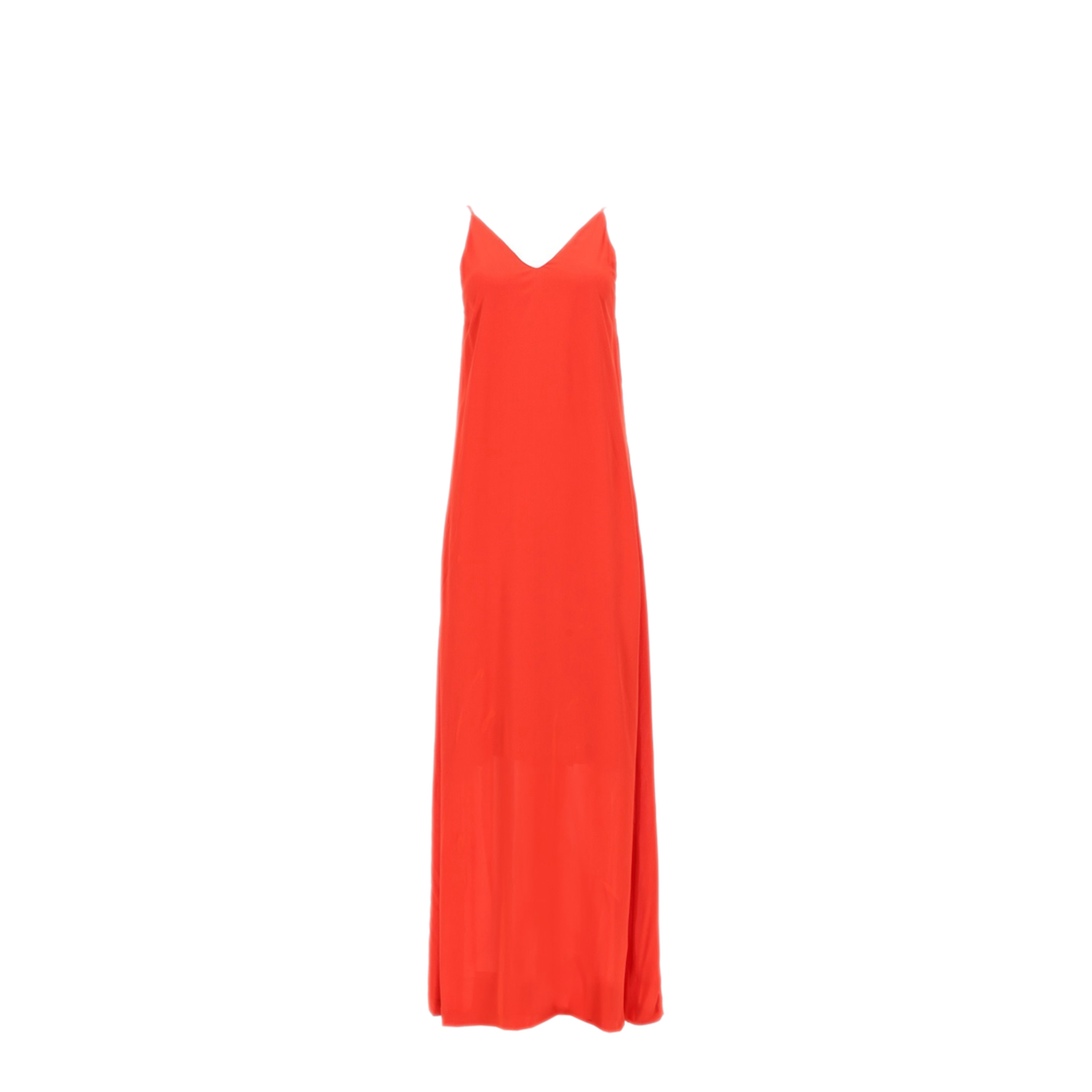 MAYFEYR - NUDE - Long Dress With V Neck - 1103E26402377