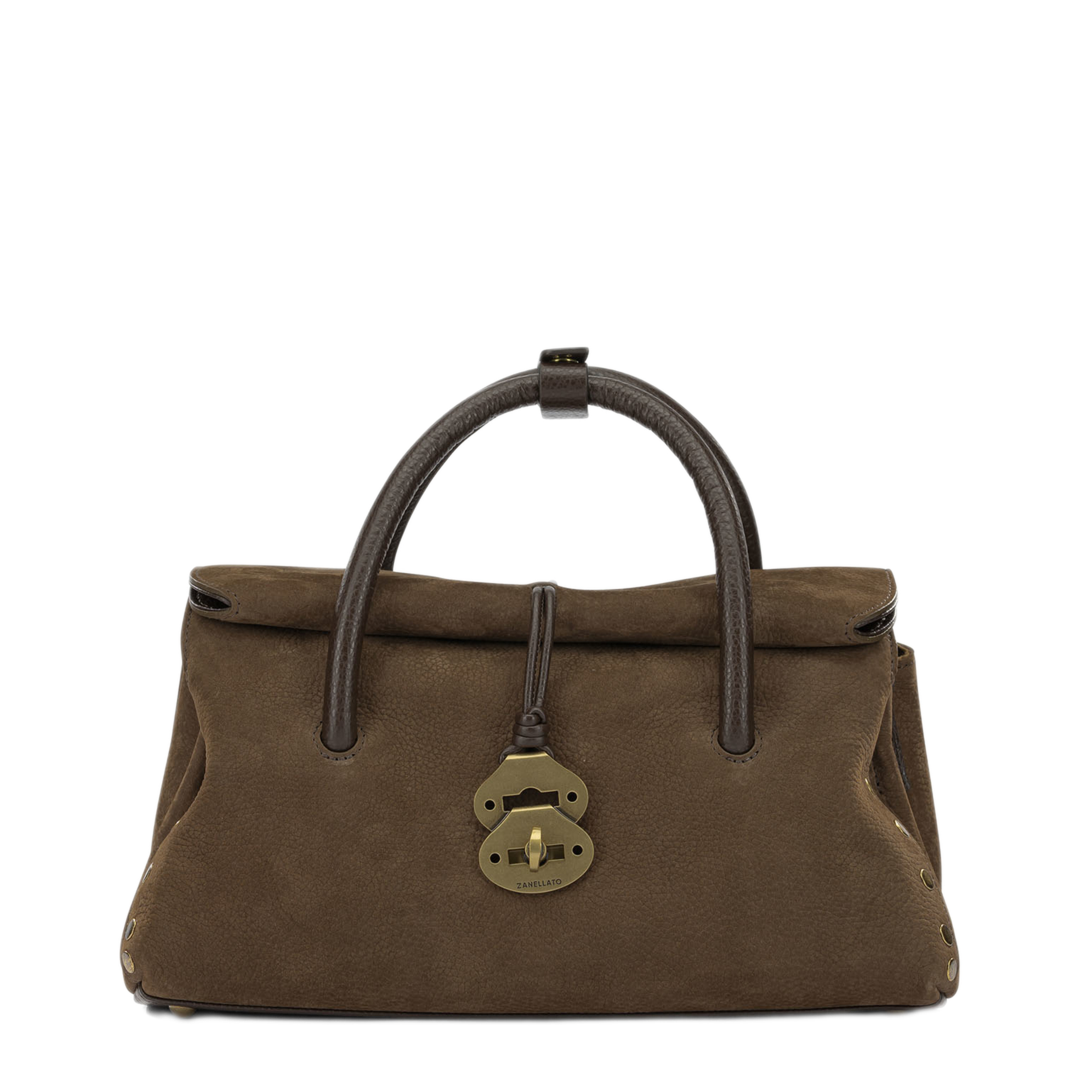MAYFEYR - Zanellato - Dotta Medium Handbag - DOTTAJONESNABUKS0691200070000Z1164