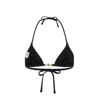 MAYFEYR - Versace - Black Stretch Nylon Bikini Top - 10259661A186551B000