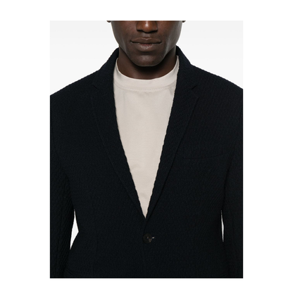 Wool Single-Breasted Jacket