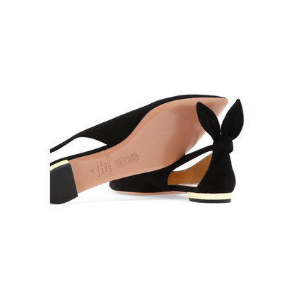 MAYFEYR - Aquazzura - Bow Tie Ballet Flats - DENFLAB0SUE000