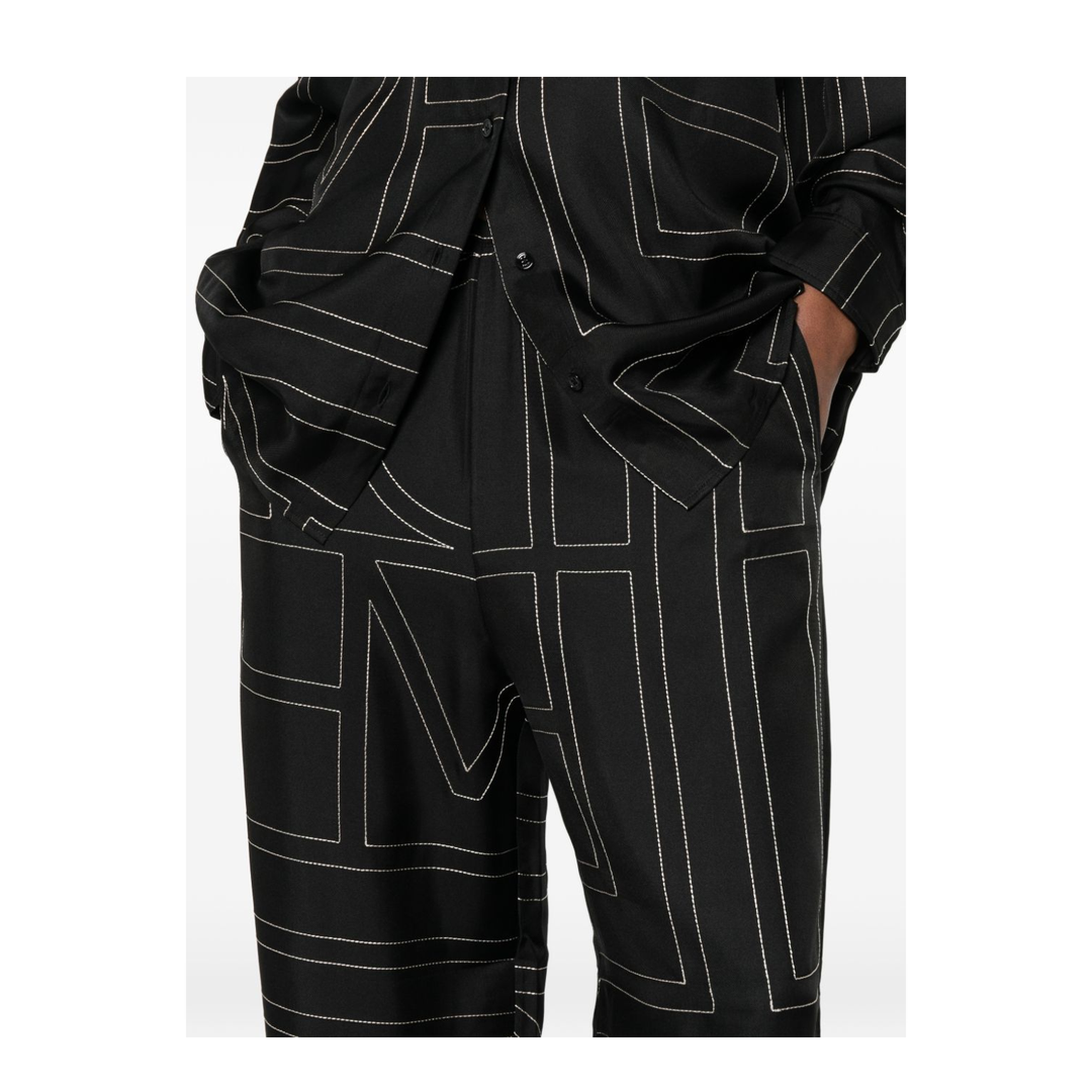 MAYFEYR - Toteme - Trousers Black - 263WRB0494FB0704001