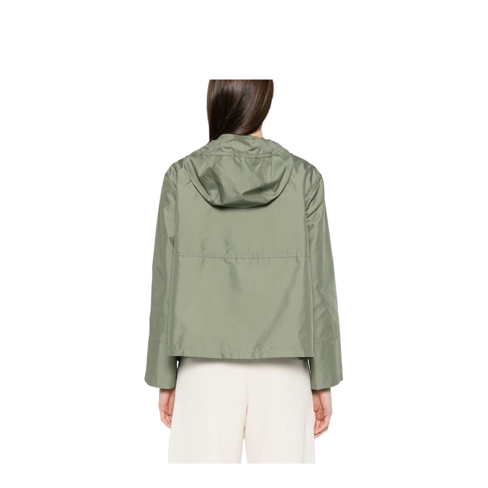 Short Parka Coat - Green