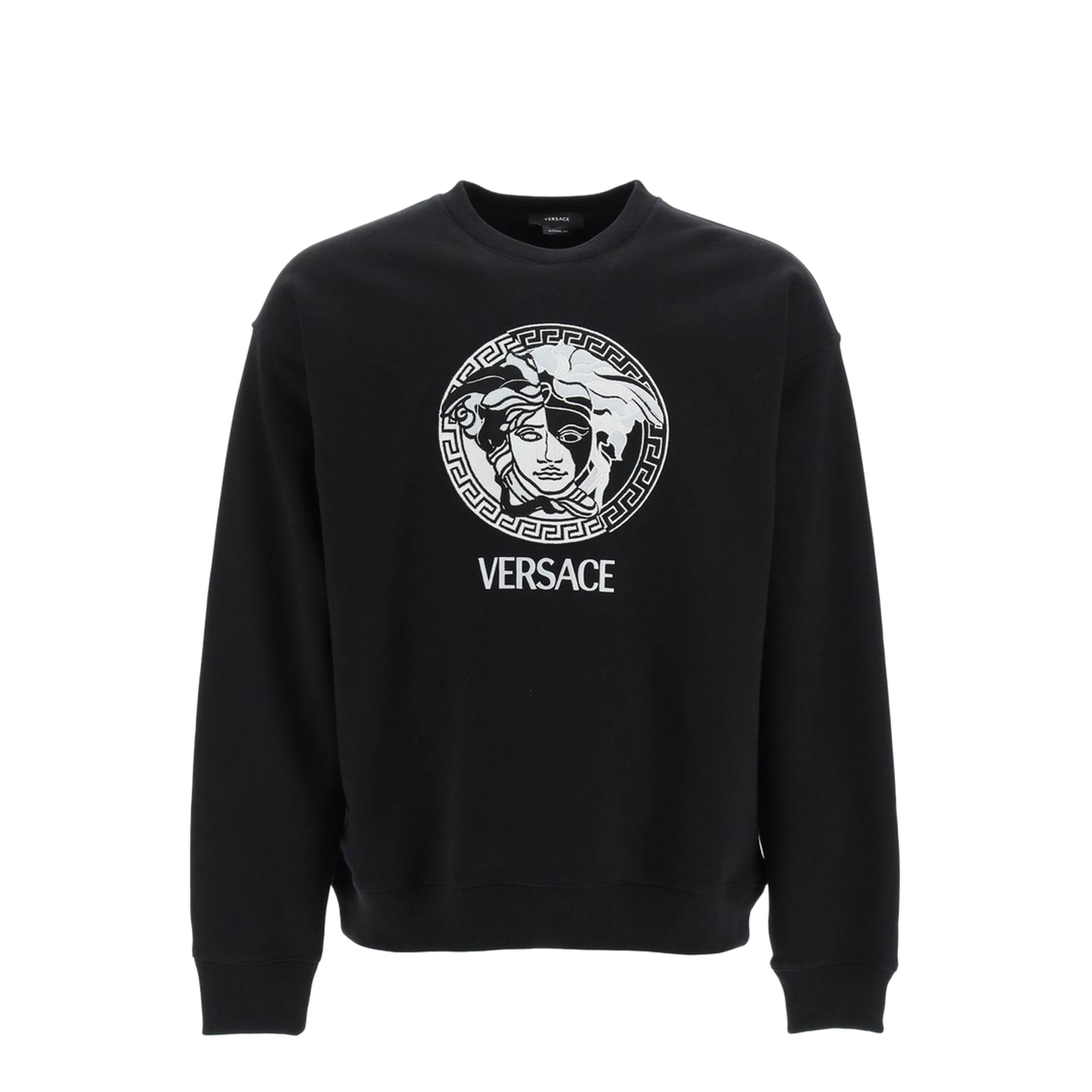 Sweatshirt with Medusa Logo