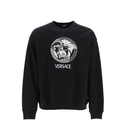 Sweatshirt with Medusa Logo