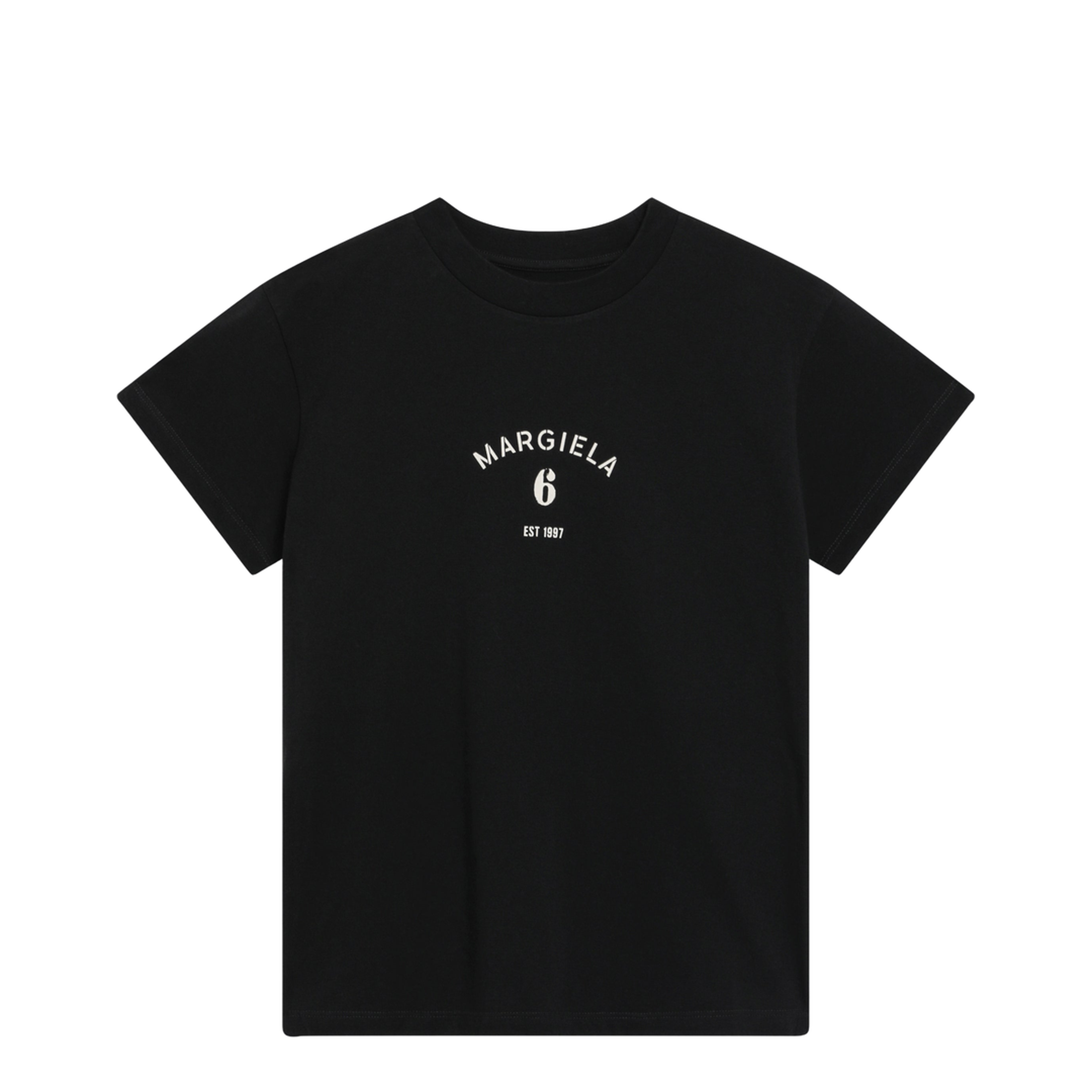 MAYFEYR - Mm6 Maison Margiela - Cotton Crew Neck Logo T-Shirt - S62GD0216M20048900