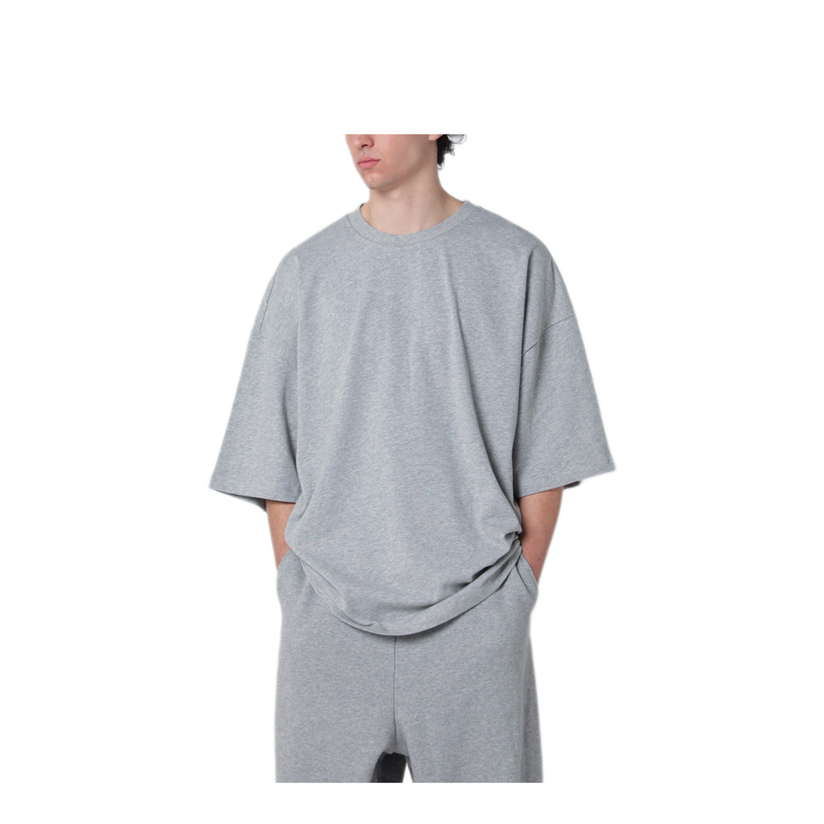 MAYFEYR - Entire Studios - Black Grey Boxy T Shirt - ESSS26TT01012CO6236