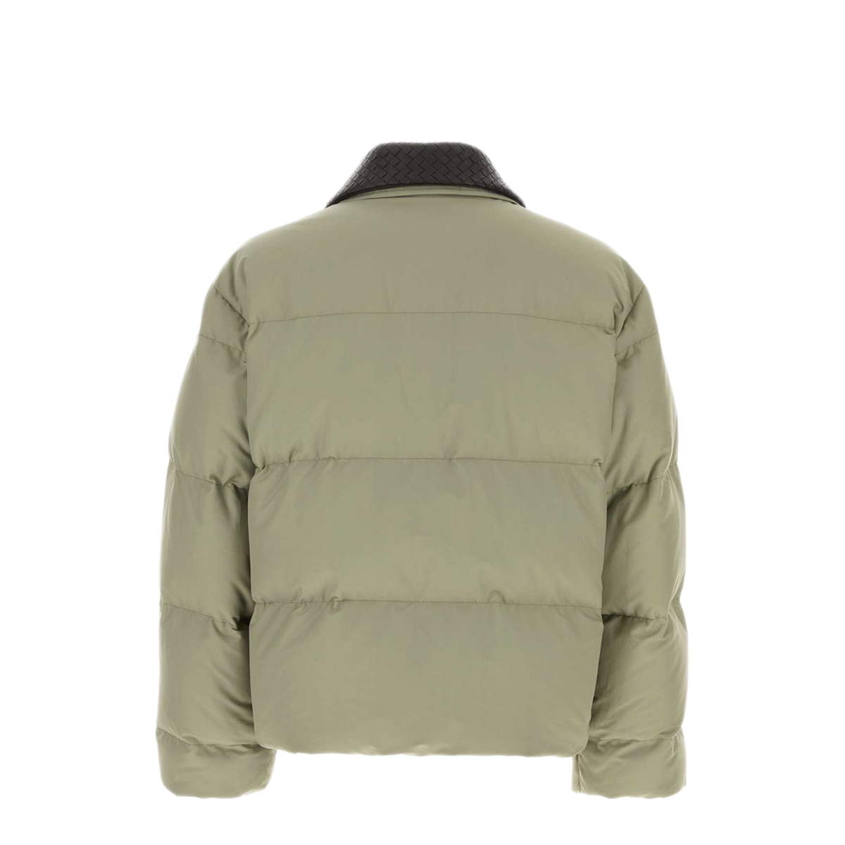 MAYFEYR - Bottega Veneta - Sage Green Twill Down Jacket - A003WVV6YS03167