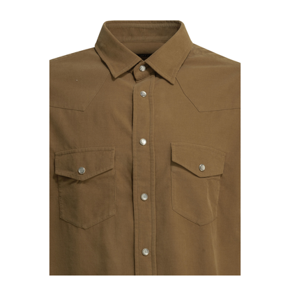 MAYFEYR - Tom Ford - Corduroy Western Shirt - HDS001FMC290JAM