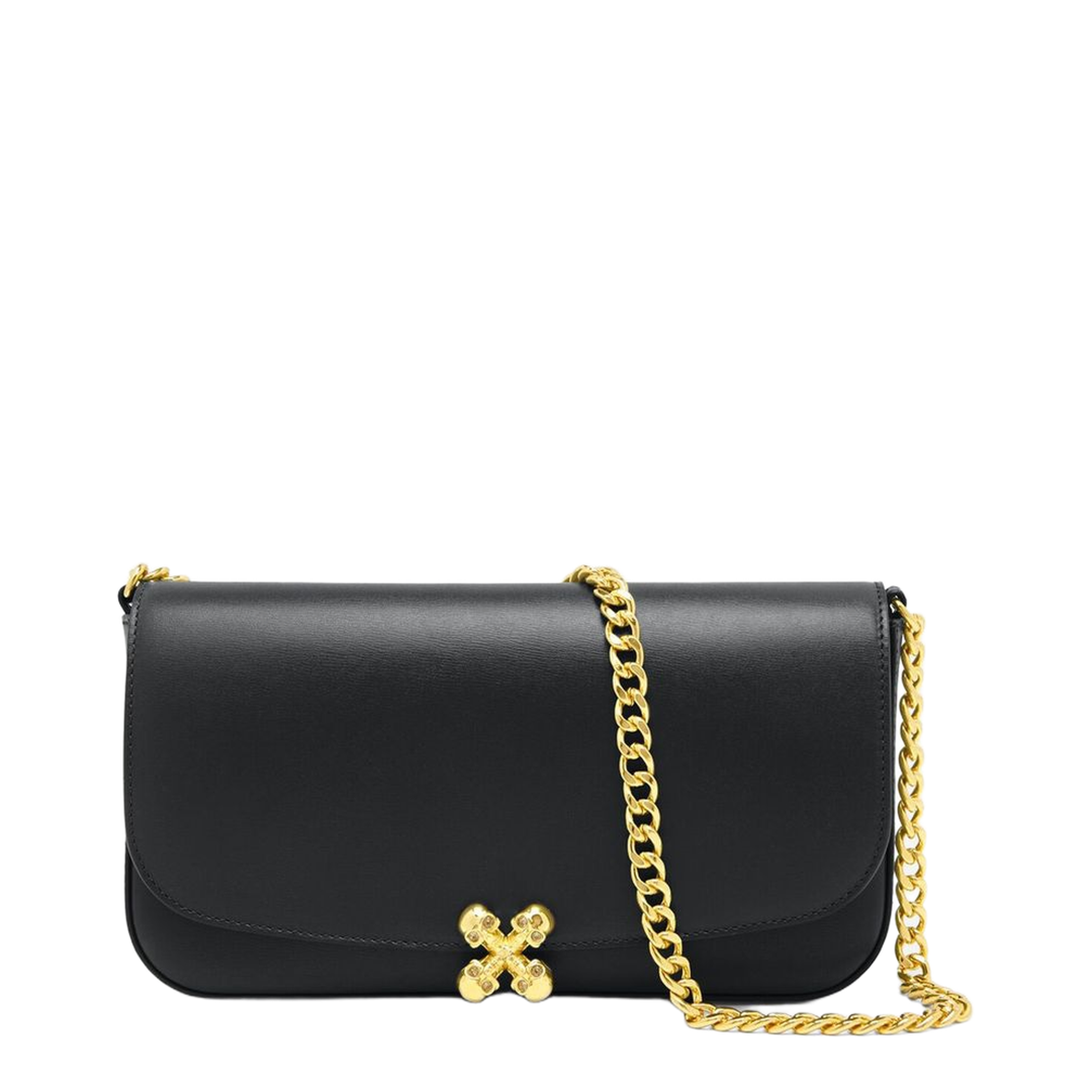 Skull Flower Crossbody Bag