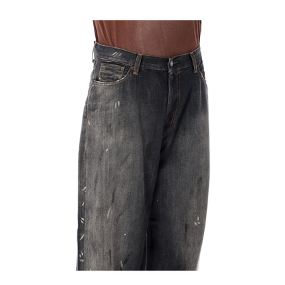 Denim Cotton Jeans - Black