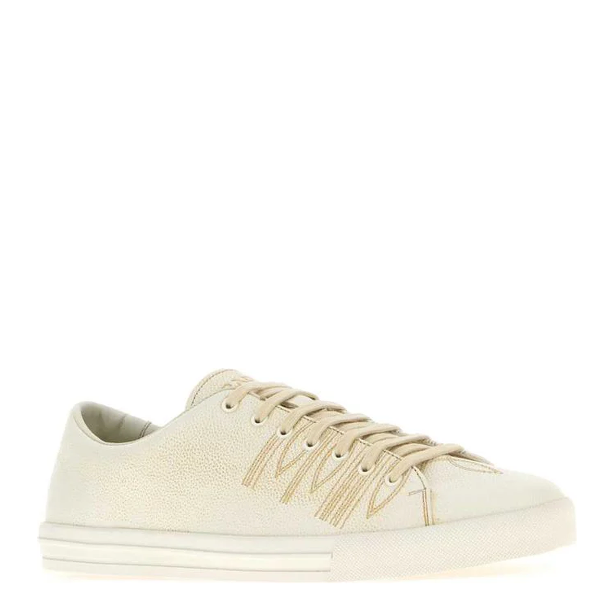 MAYFEYR - Prada - Ivory Leather Sneakers - 2EE448FG0013LREF0K74