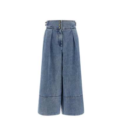 Denim Culotte Jeans