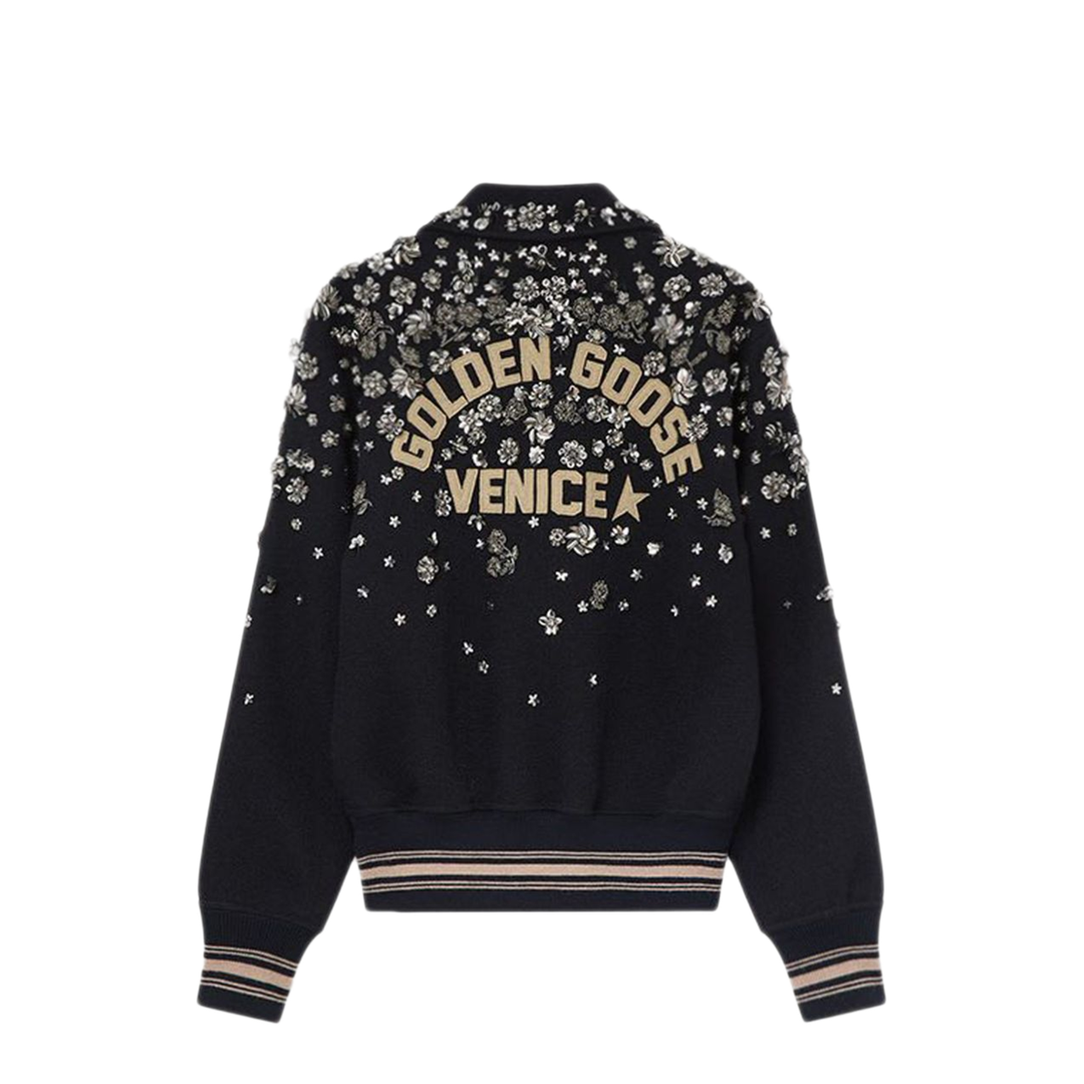 MAYFEYR - Golden Goose - Wool Bomber Jacket Navy - GWP02742P00259551119