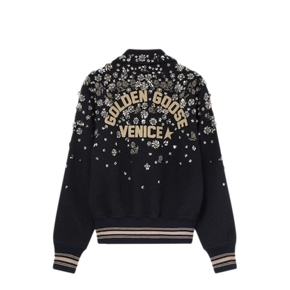MAYFEYR - Golden Goose - Wool Bomber Jacket Navy - GWP02742P00259551119
