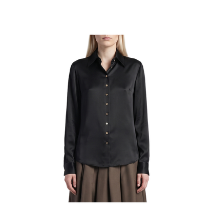 MAYFEYR - Khaite - Ivy Shirt Black - 24824120200